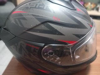 Casco de moto Shark negro