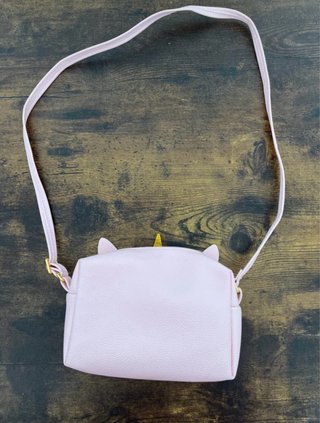Bolso niña unicornio rosa