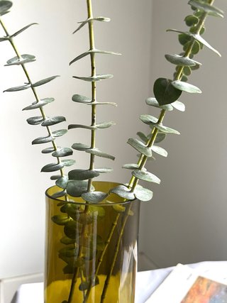 Jarrón Botella Vino Artesanal Verde