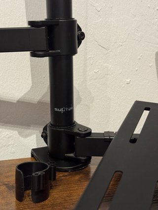 Brazo doble para monitor/portátil/tablet