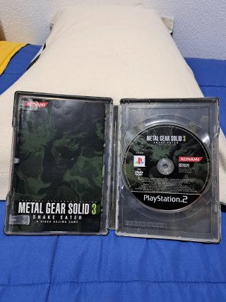 Metal Gear Solid 3 Steelbook PS2 Edición Metálica