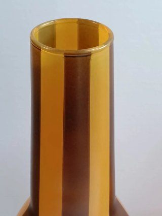 Juego 2 jarrones vintage cristal