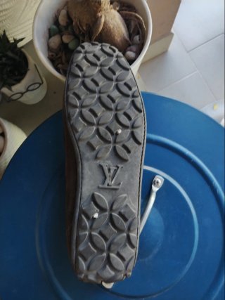 Mocassini Louis Vuitton Uomo Marrone