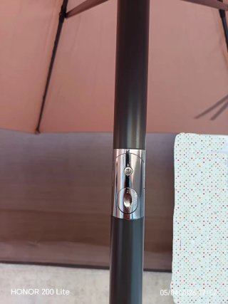 Sombrilla Jardín Beige 3m NUEVO