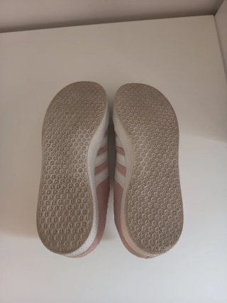 Zapatillas Adidas Gazelle Rosa y Blanco