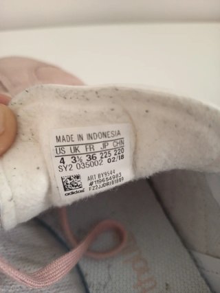 Zapatillas Adidas Gazelle Rosa y Blanco