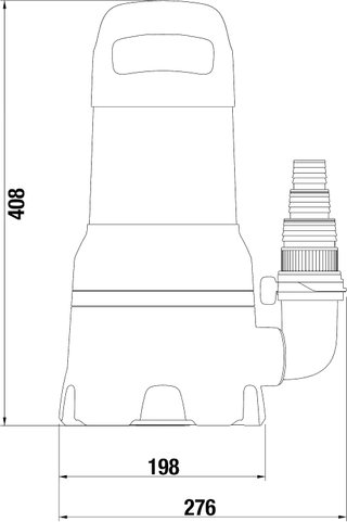 Bomba Sumergible Gardena 25000 DIRT
