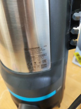 Bomba Sumergible Gardena 25000 DIRT