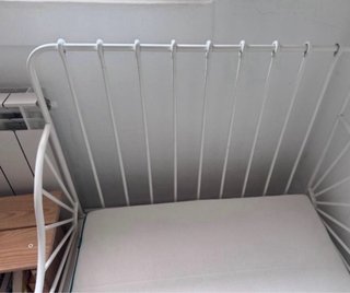 Cama infantil extensible IKEA blanca