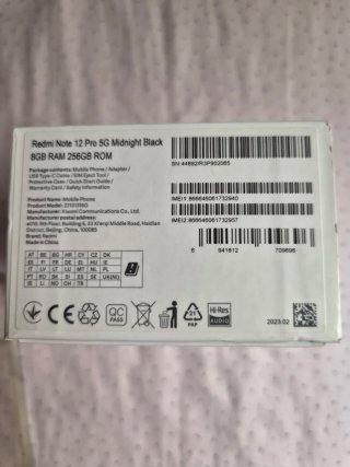 Xiaomi Redmi Note 12 Pro 5G Azul