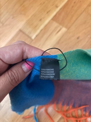 Chal / bufanda Cashmere Feeling multicolor NUEVA