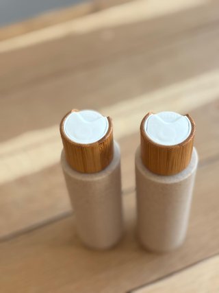 Pack 2 botes rellenables viaje 100 ml