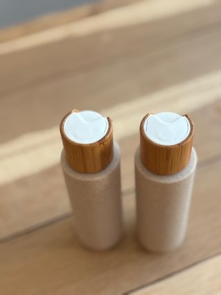 Pack 2 botes rellenables viaje 100 ml