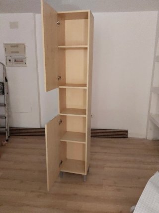 Armario auxiliar madera baño/cocina