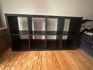 Estantería Kallax Ikea Negra