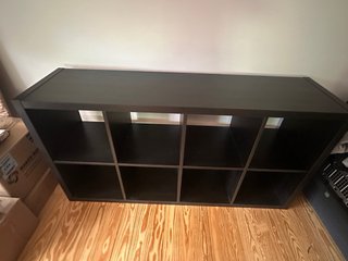 Estantería Kallax Ikea Negra