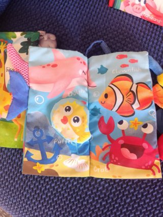 4 libros sensoriales para bebes. Halaland