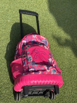 Mochila Totto con ruedas en perfecto estado