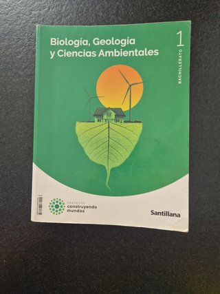 Biología 1 Bachillerato ISBN 9788468078205