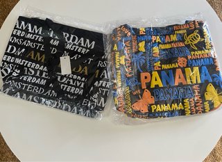 Bolsas de tela con cremallera