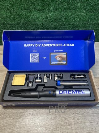 Soldador sin cables de gas butano Dremel