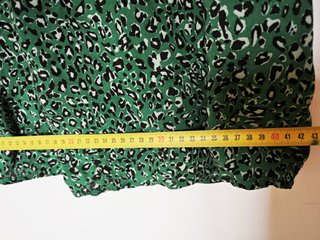 Blusa verde animal print