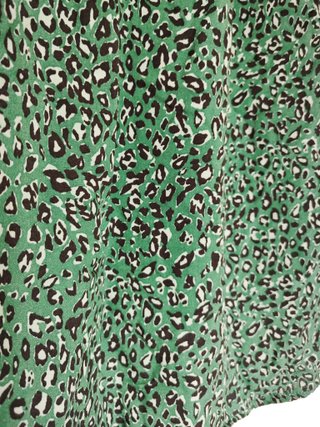 Blusa verde animal print