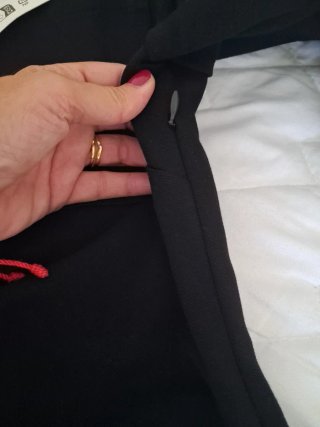 Vestido camisero Zara negro XL