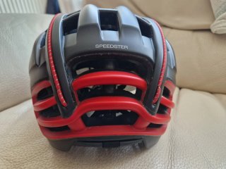 Casco Ciclismo Marca Cas-co Negro/Rojo