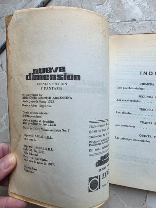 Lote 2 libros Fundación Isaac Asimov (Dronte 1977