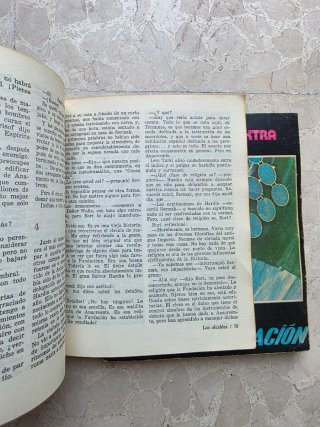 Lote 2 libros Fundación Isaac Asimov (Dronte 1977