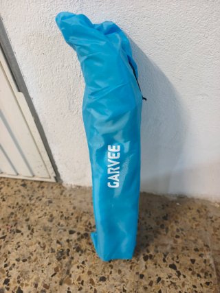 Silla Playa Plegable Garvee Azul/Gris