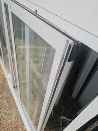 Ventana corredera aluminio climalit