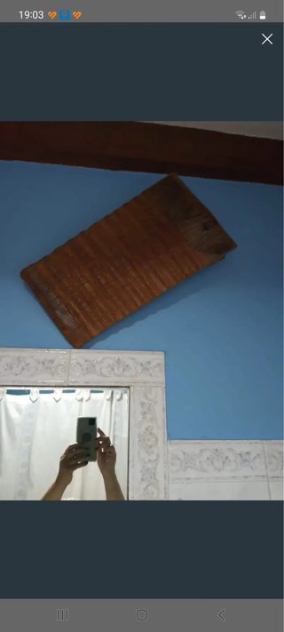 Tabla de lavar antigua de madera