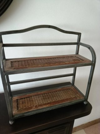 Estantería Vintage Metal y Madera