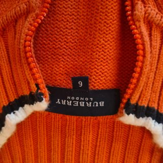 Giacca Burberry cotone arancione