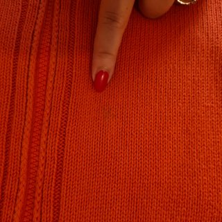 Giacca Burberry cotone arancione