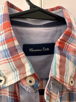 Camisa Massimo Dutti cuadros M