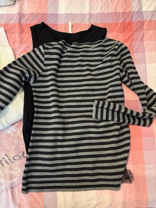 Maglie donna M-L grigio e rosa