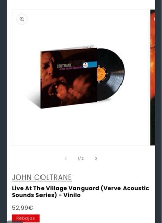 John Coltrane Live at the Village Vanguard LP