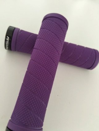 Puños Bicicleta MTB Morado