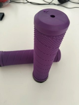 Puños Bicicleta MTB Morado