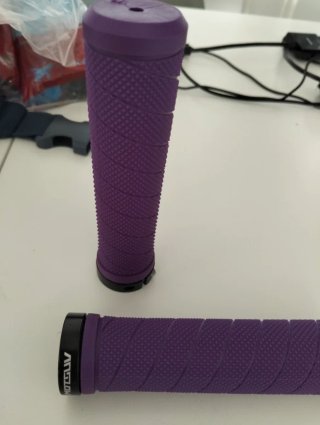 Puños Bicicleta MTB Morado