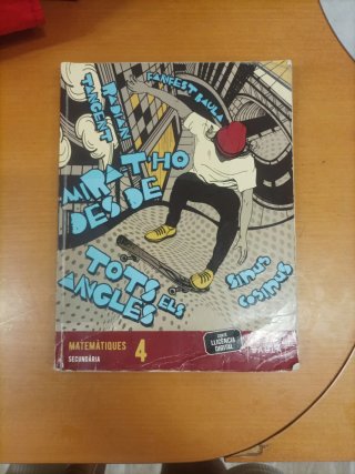 Matemàtiques 4t Secundària Llibre alumne Fanfest