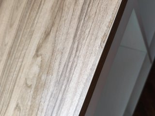 Mueble Estantería Blanco y Madera