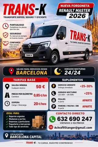 Servicio de transporte