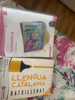 Libros 1 bachillerato Ins Cassa de la Selva