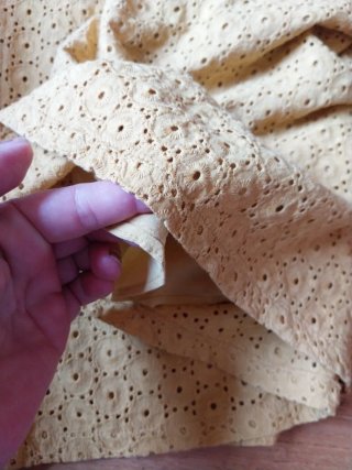 Vestido o camisa larga amarillo