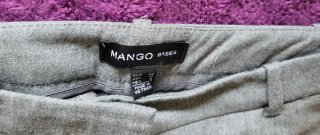 Pantalón gris Zara Talla 42