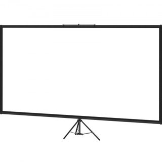 Pantalla de Proyector Tripode con Soporte de 100 pulgadas 16:9 Pantalla de Proyección 4K HD Soporte Sin Arrugas Altura Ajustable Pantalla Portátil para Proyector Interior y Exterior para Películas...